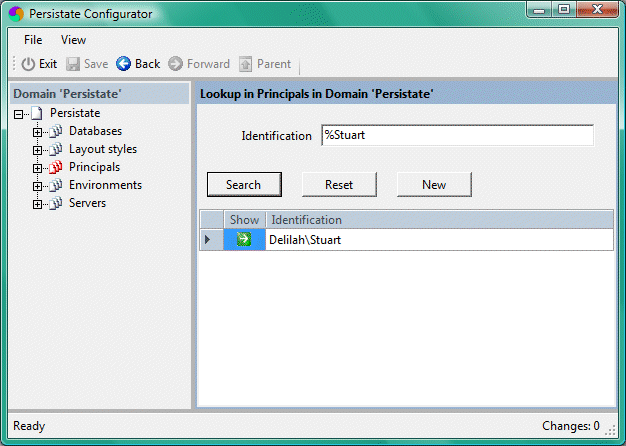 Looking up a Principal