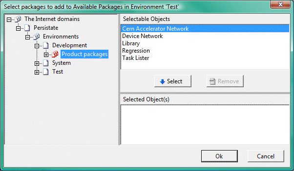 The Development environment packages are now selectable