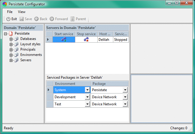 Two empty panes have been added